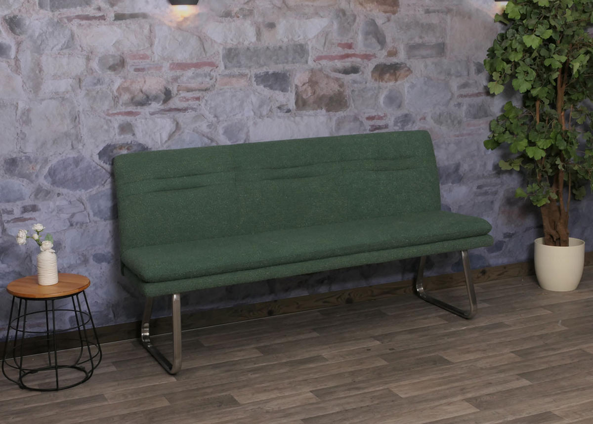 SITZBANK Grün - Grün, Textil (180/93/58cm) - MCW