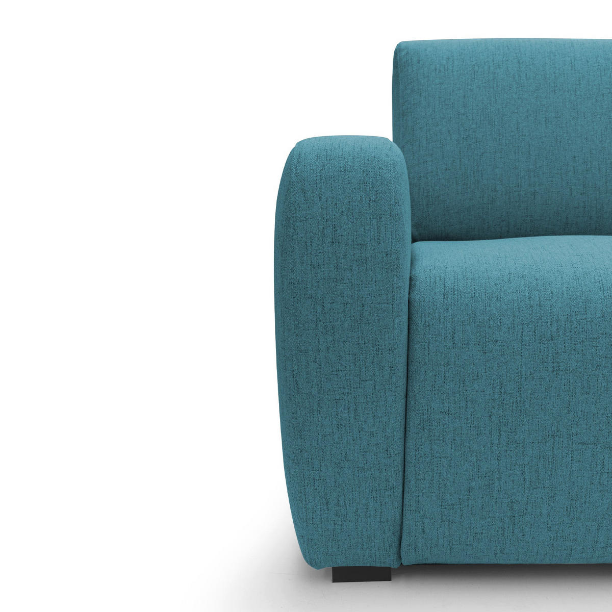SCHLAFSOFA Duna - Hellblau, Textil (215/93/100cm) - Divani.store