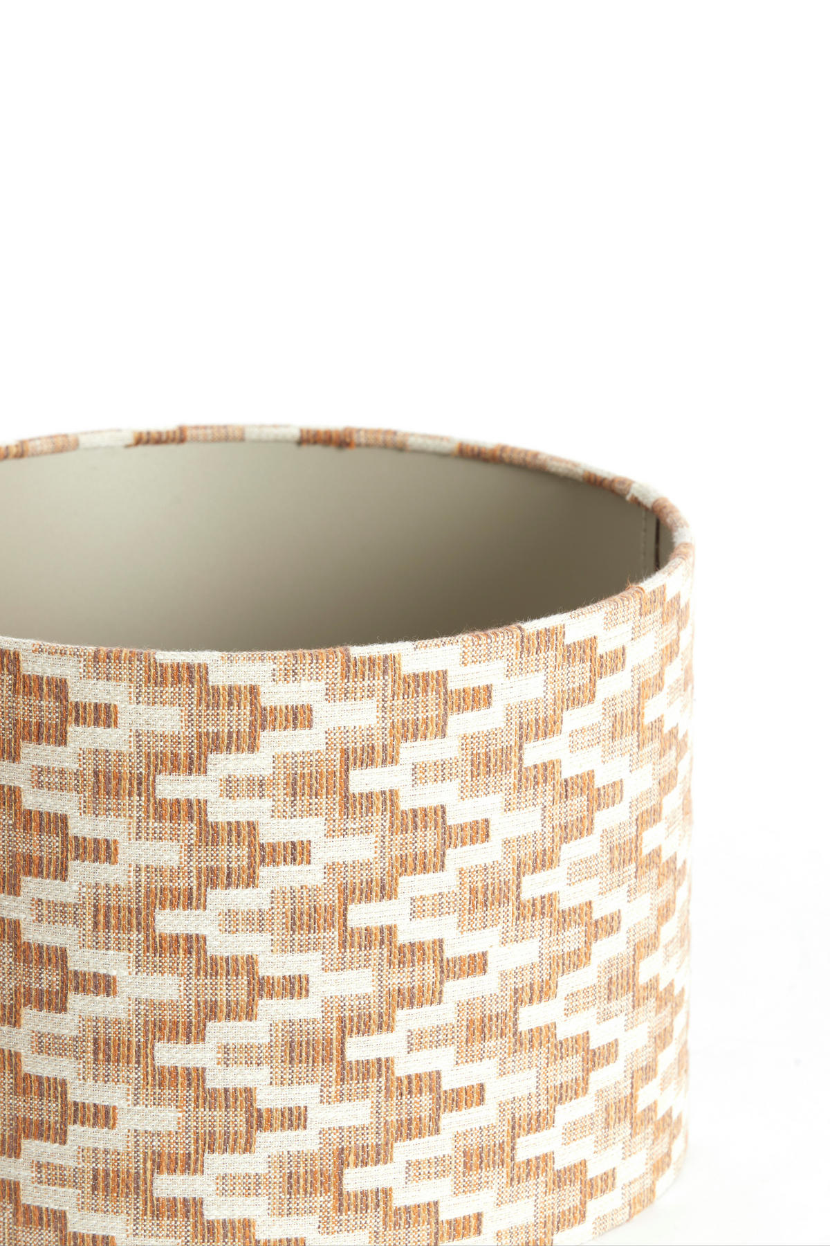 LAMPENSCHIRM Jinx Braun 30/30/21 cm - Braun, Textil (30/30/21cm) - Light & Living