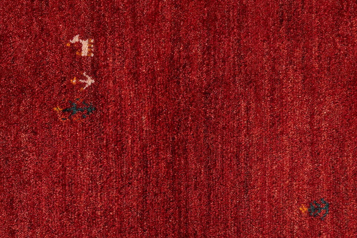 LÄUFER Orient handgeknüpft Rot 222/82 cm Schurwolle - Rot, Textil (82/222cm) - Looma
