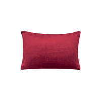 KISSENHÜLLE Samt&Sonders karmin-rot 25/35 cm - Rot, Textil (25/35cm) - beties Heimtextil
