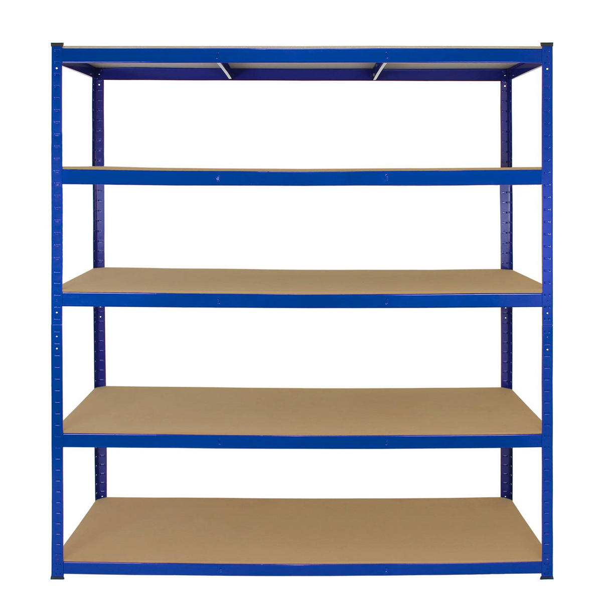 LAGERREGAL 5 x Extra breite T-Rax 180cm x 160cm x 60cm - Blau - Blau, Metall (160/180/60cm) - Monstershop