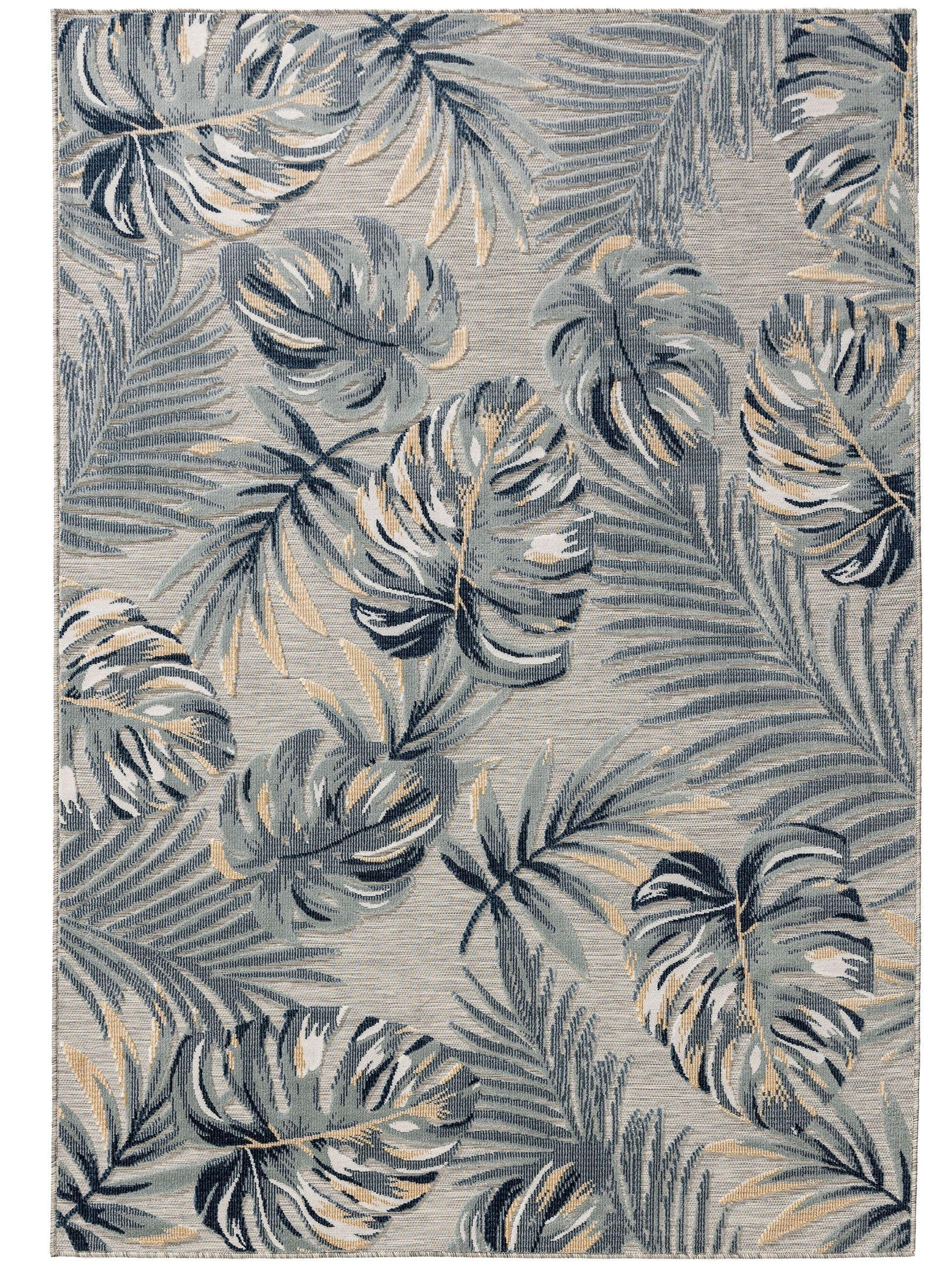 OUTDOORTEPPICH Flora Multicolor 120x170 cm - Beige, Kunststoff (120/170cm) - benuta