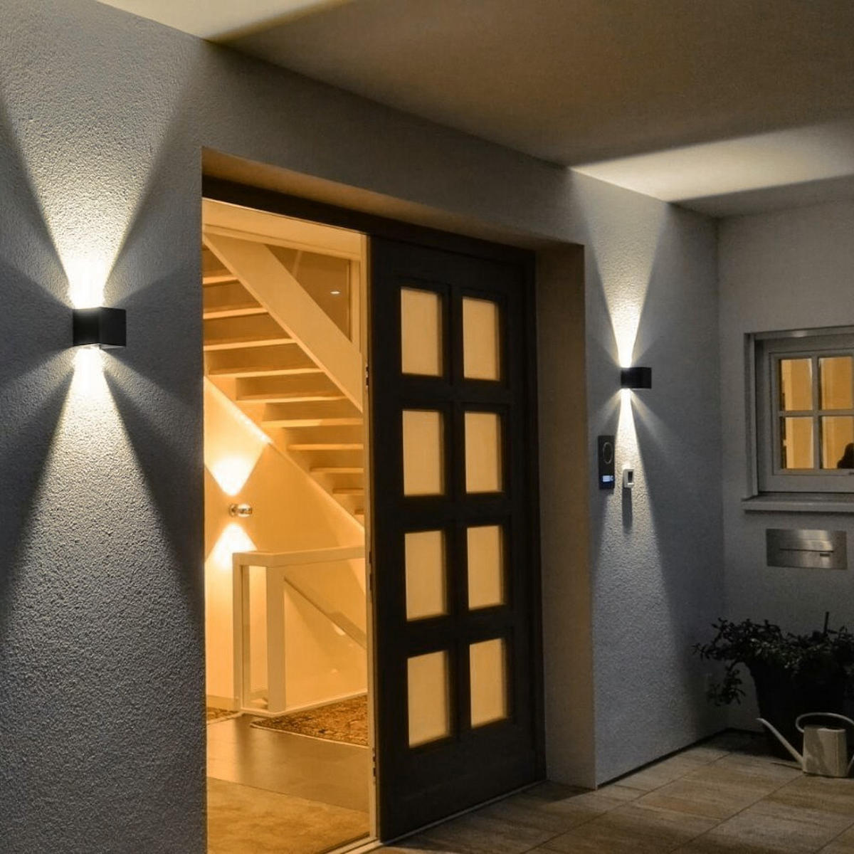 LED-WANDLAMPE Ixa Kupfer Quadratisch - Kupferfarben, Metall (10/10/10cm) - s.luce