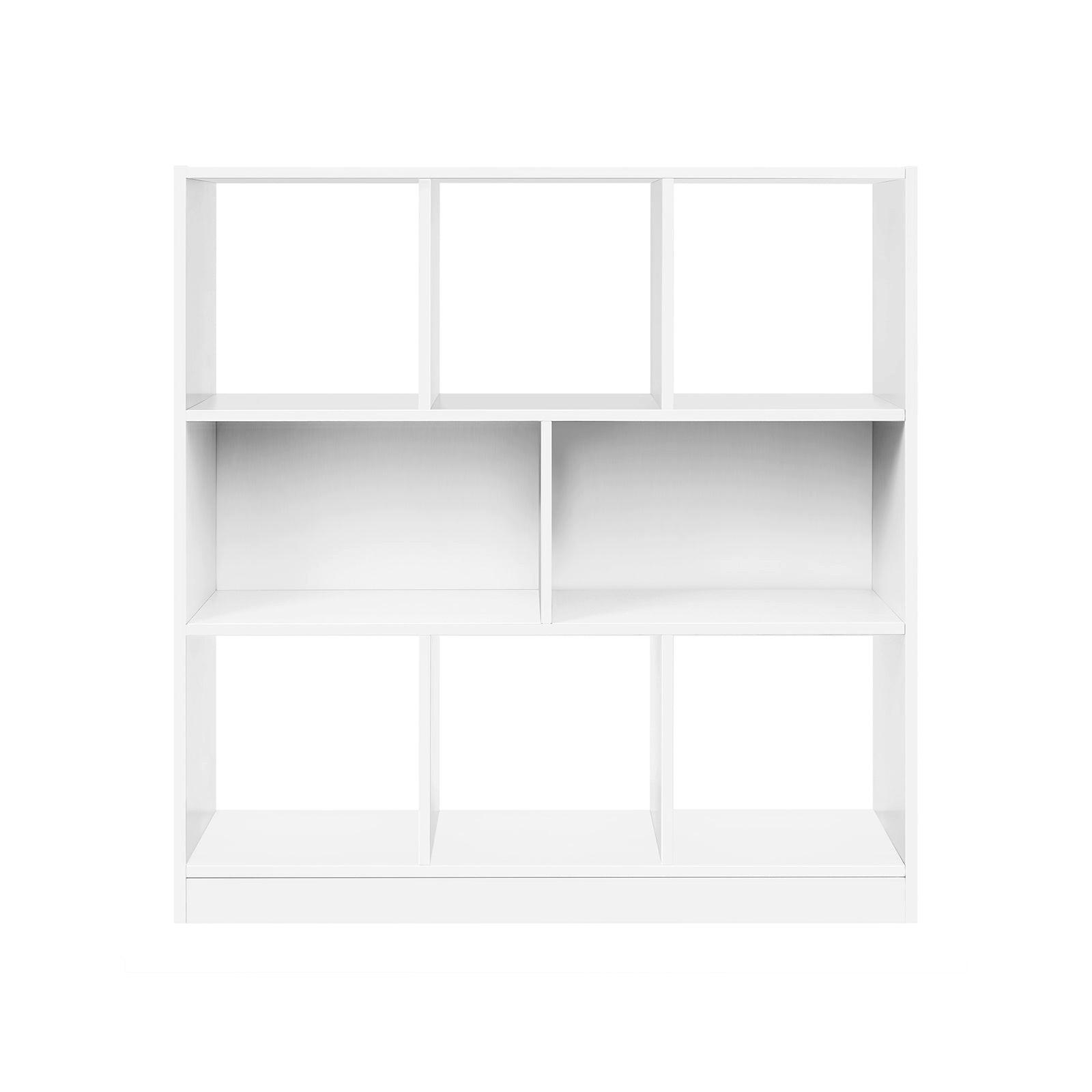 Hansiro Bücherregal Weiß 97.5x100x30 cm