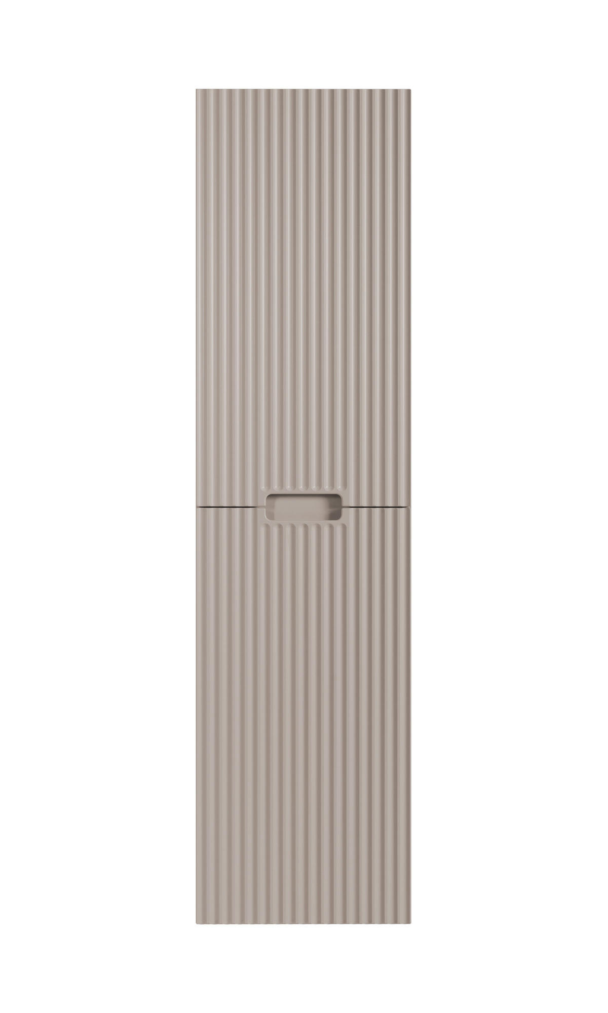BADEZIMMERSCHRANK : Kaschmir, 35 x 136 x 27 cm - Beige, Holzwerkstoff (35/136/27cm) - 3XE LIVING