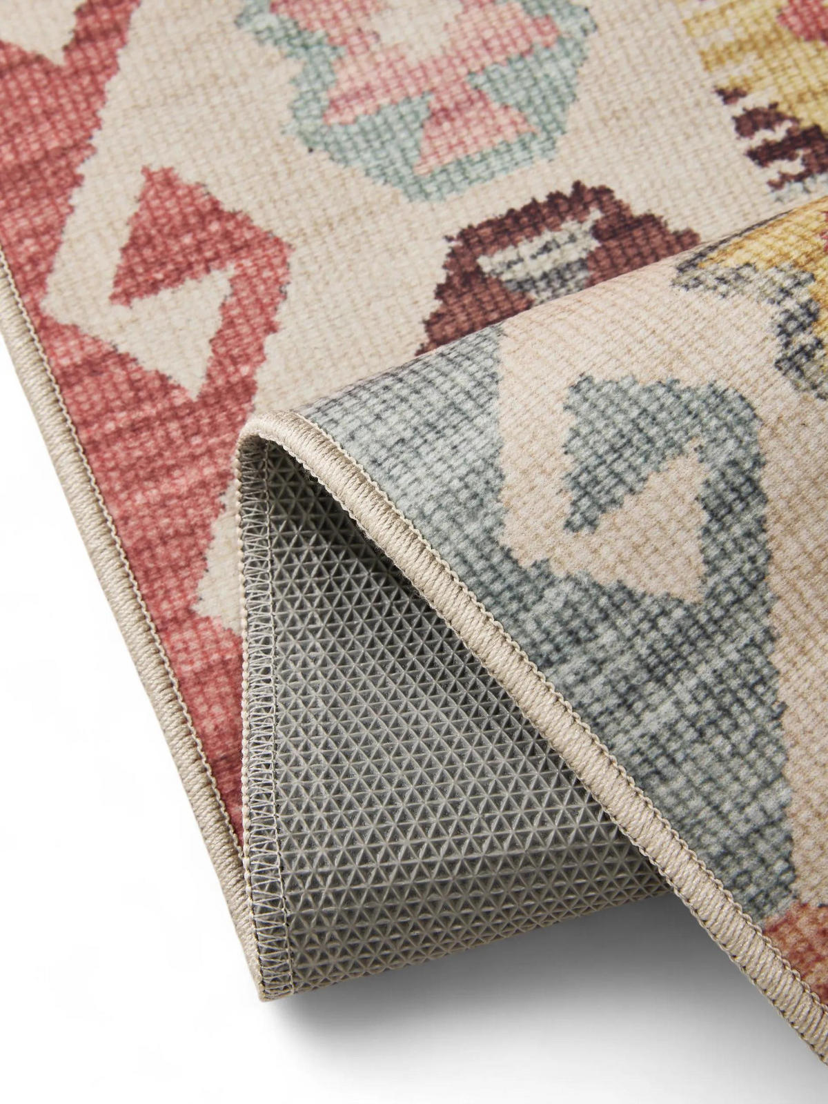 VINTAGE-TEPPICH George waschbar 200x300 cm - Multicolor, Kunststoff (200/300cm) - benuta