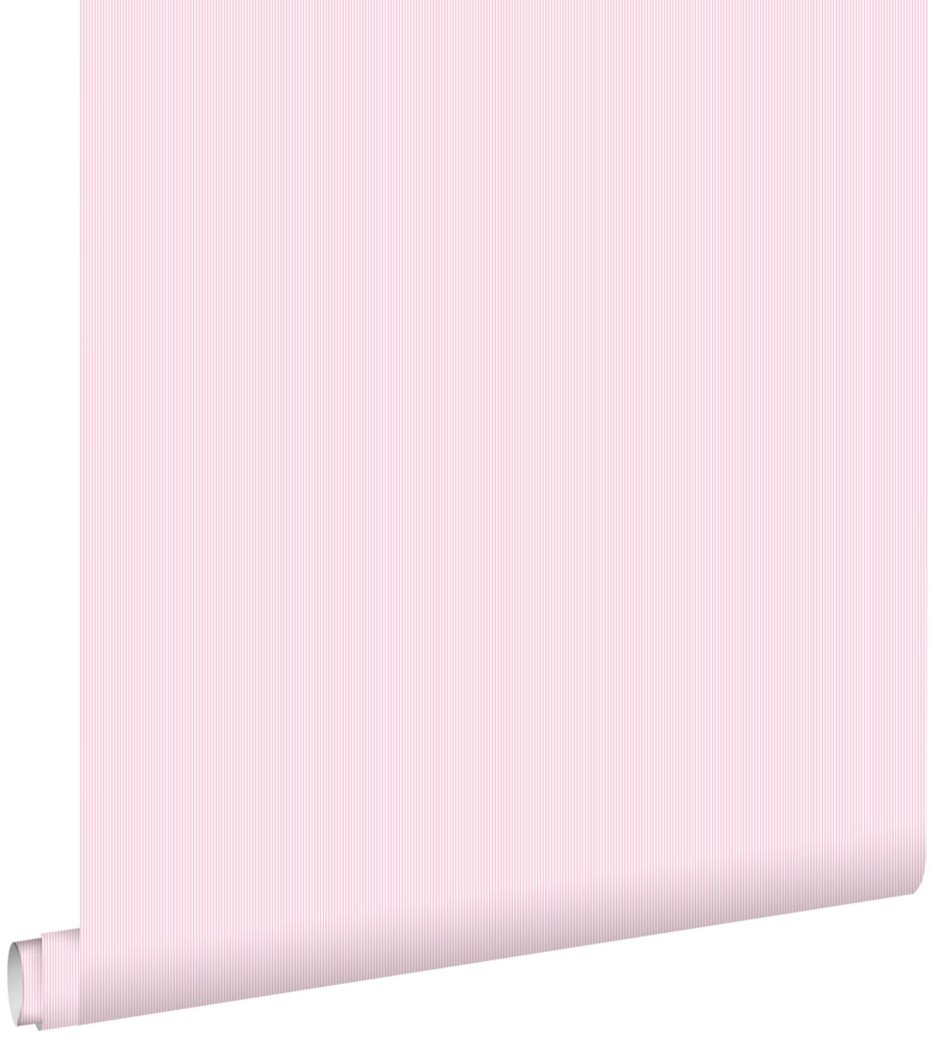 TAPETE feine Streifen 53 cm x 10.05 m - Pink, Papier (53/0.1cm) - ESTAhome