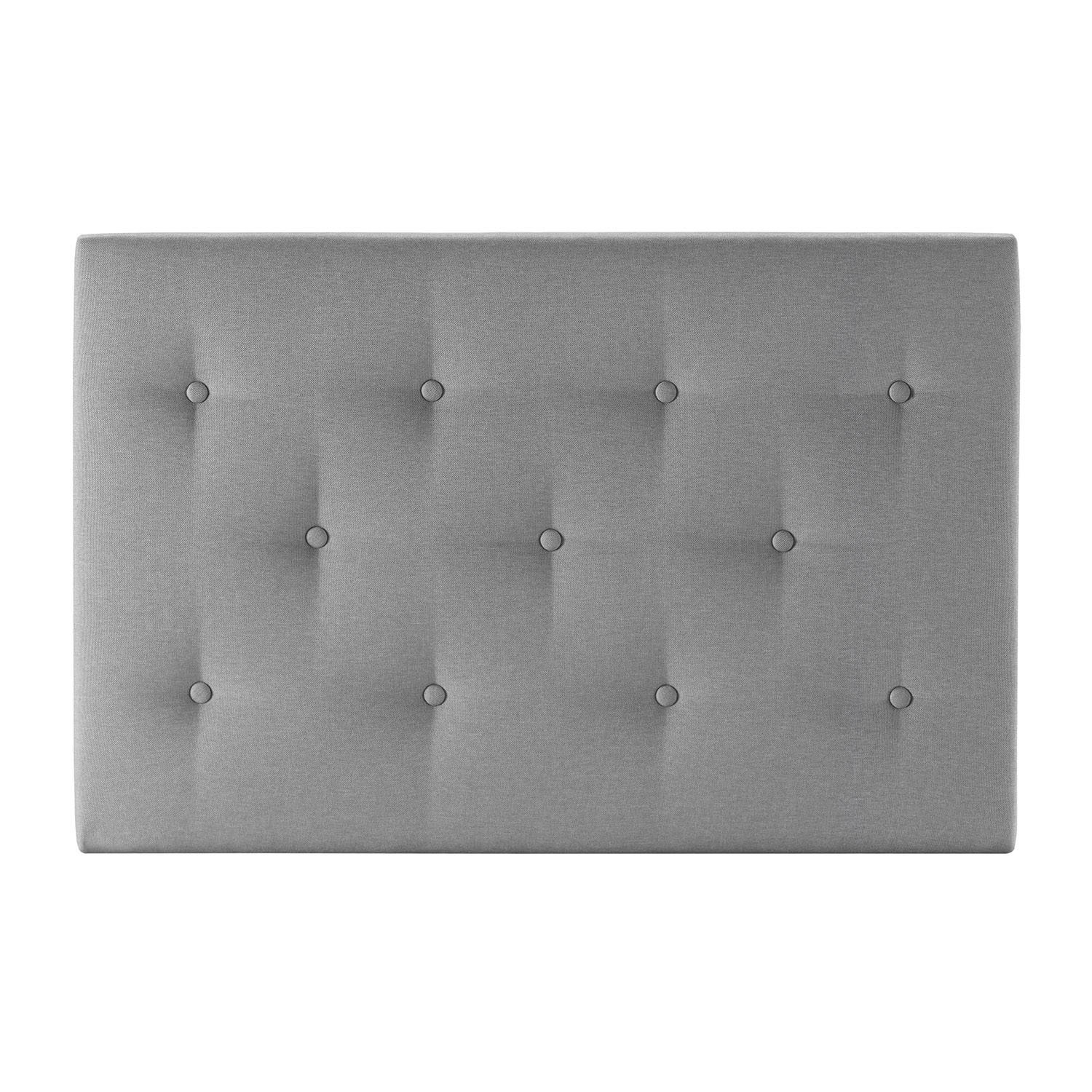 KOPFTEIL Turin 90x60 cm Grau - Grau, Textil (6/90/90cm) - VS Venta-stock