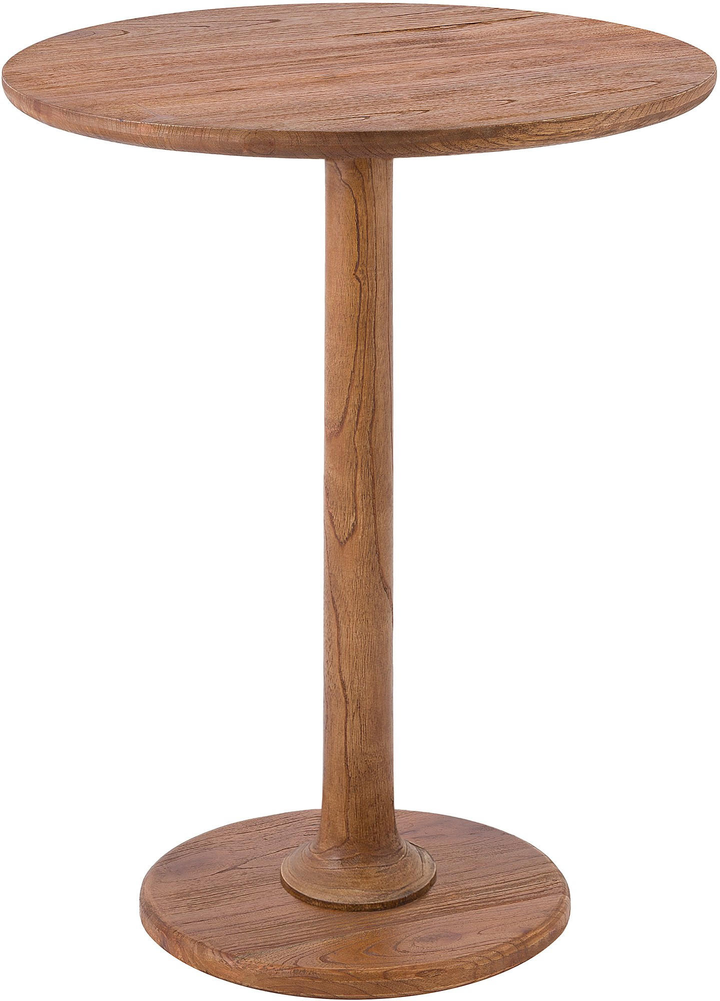 BEISTELLTISCH rund 60 cm Holz Braun - Braun, Holz (60/60/65cm) - CLP