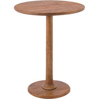 BEISTELLTISCH rund 60 cm Holz Braun - Braun, Holz (60/60/65cm) - CLP