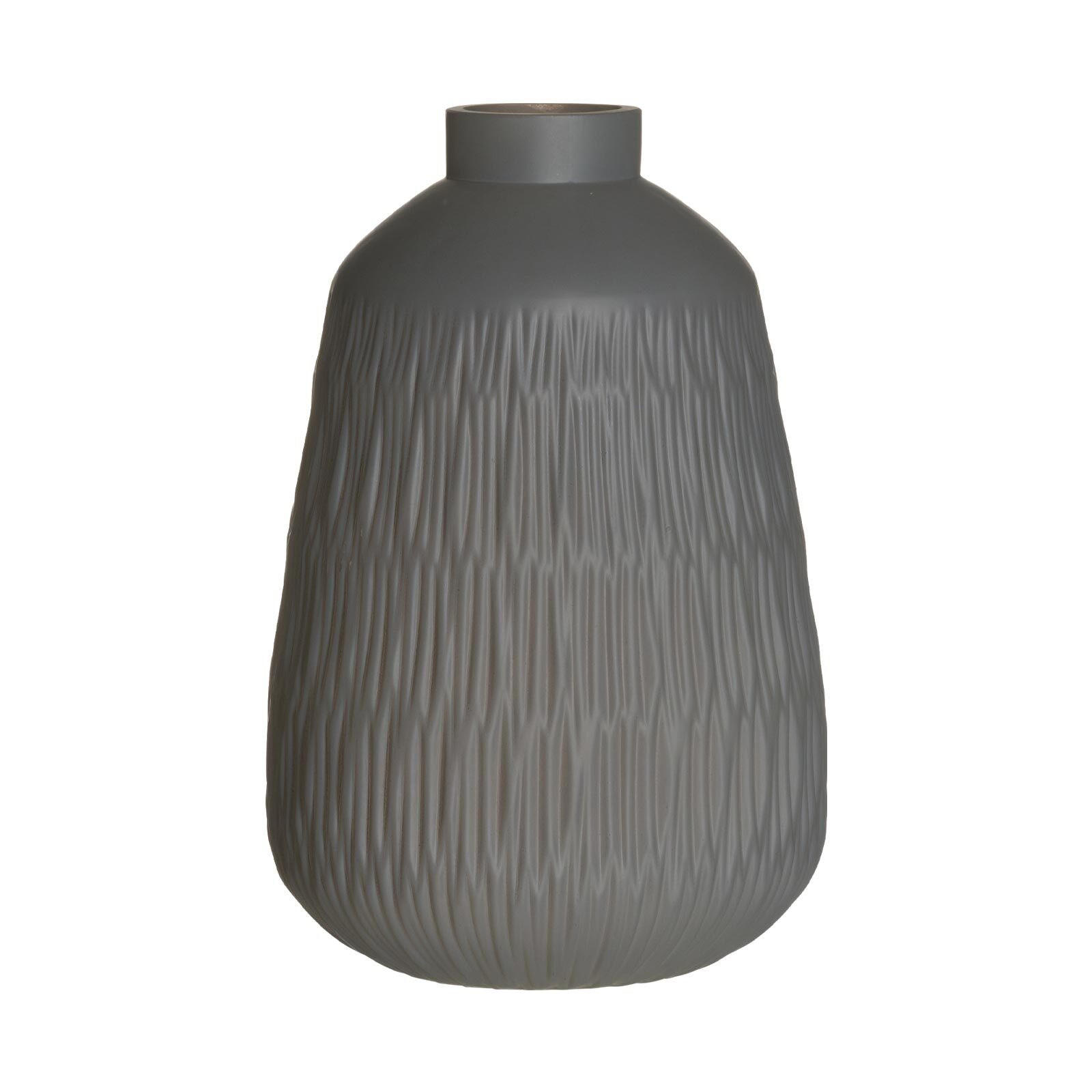 Ritzenhoff Breker Vase Grau 32.5 cm