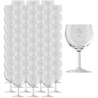 WEINGLÄSER GEEICHT Ballon Profi transparent 0,1 l + 0,2 l 60er Set - Transparent, Glas (0.25L) - Van Well