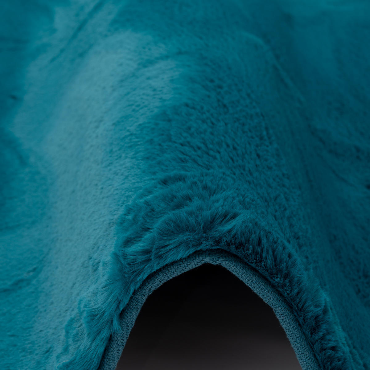 FELLTEPPICH LUXUS SUPER SOFT PLUSH - Petrol, Textil (120/170cm) - Pergamon