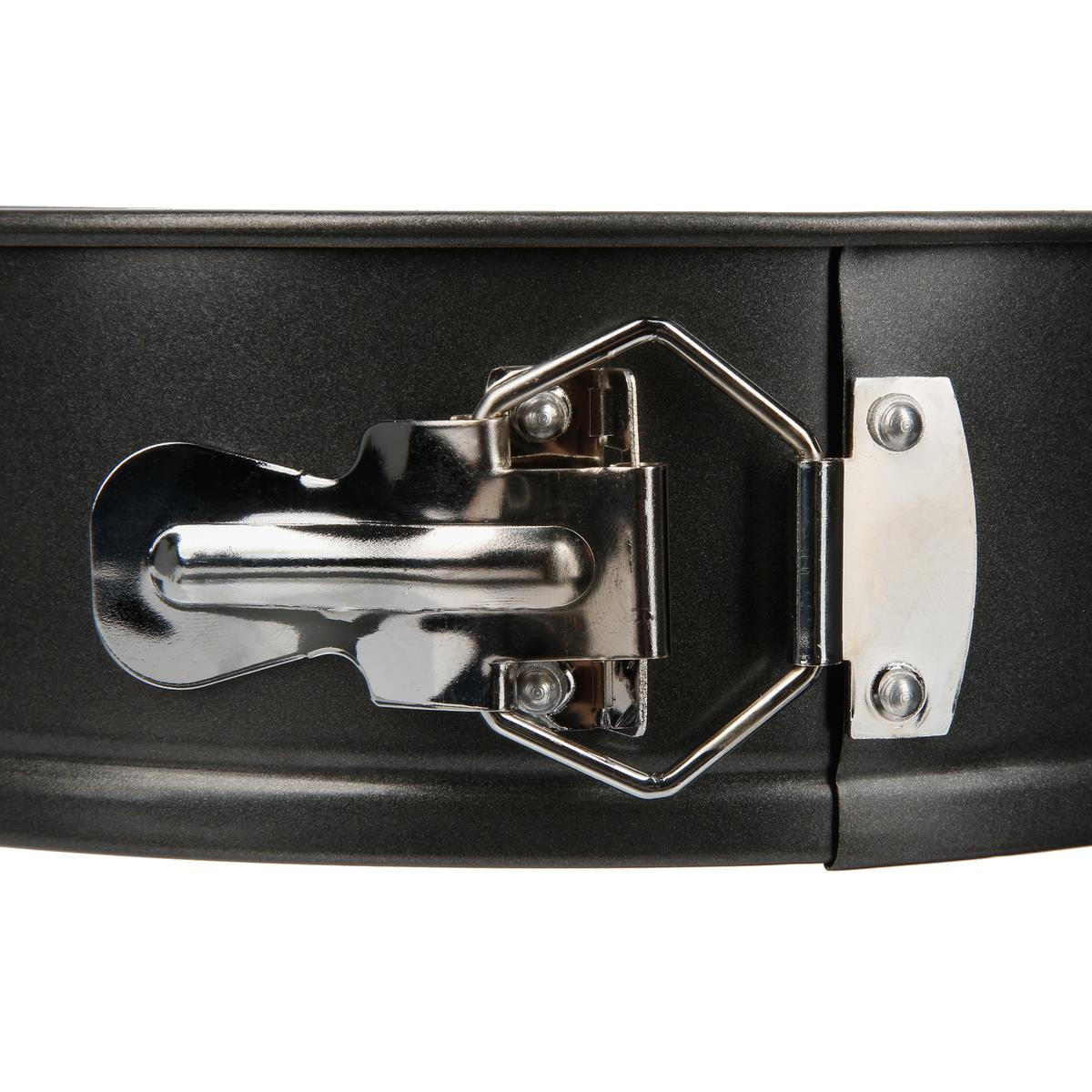BACKFORMEN 3er Set 26/26/6,8 cm - Schwarz, Metall (26/6.8/26cm) - 5five Simply Smart