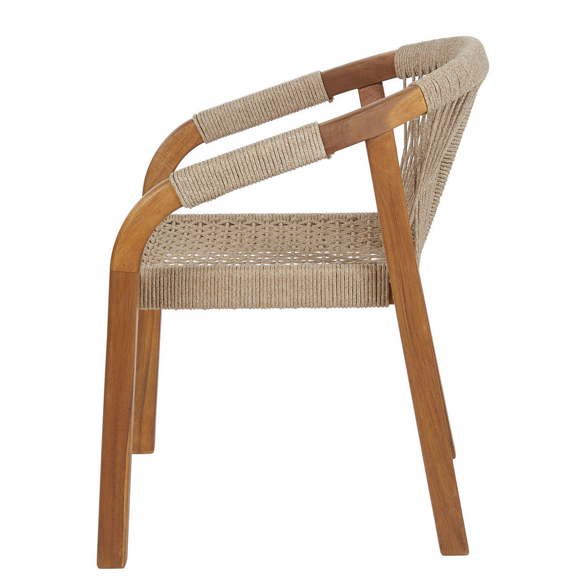 GARTENSTUHL (2er-Set) Bayonne - Braun, Holz/Kunststoff (62/76/59cm) - Butlers