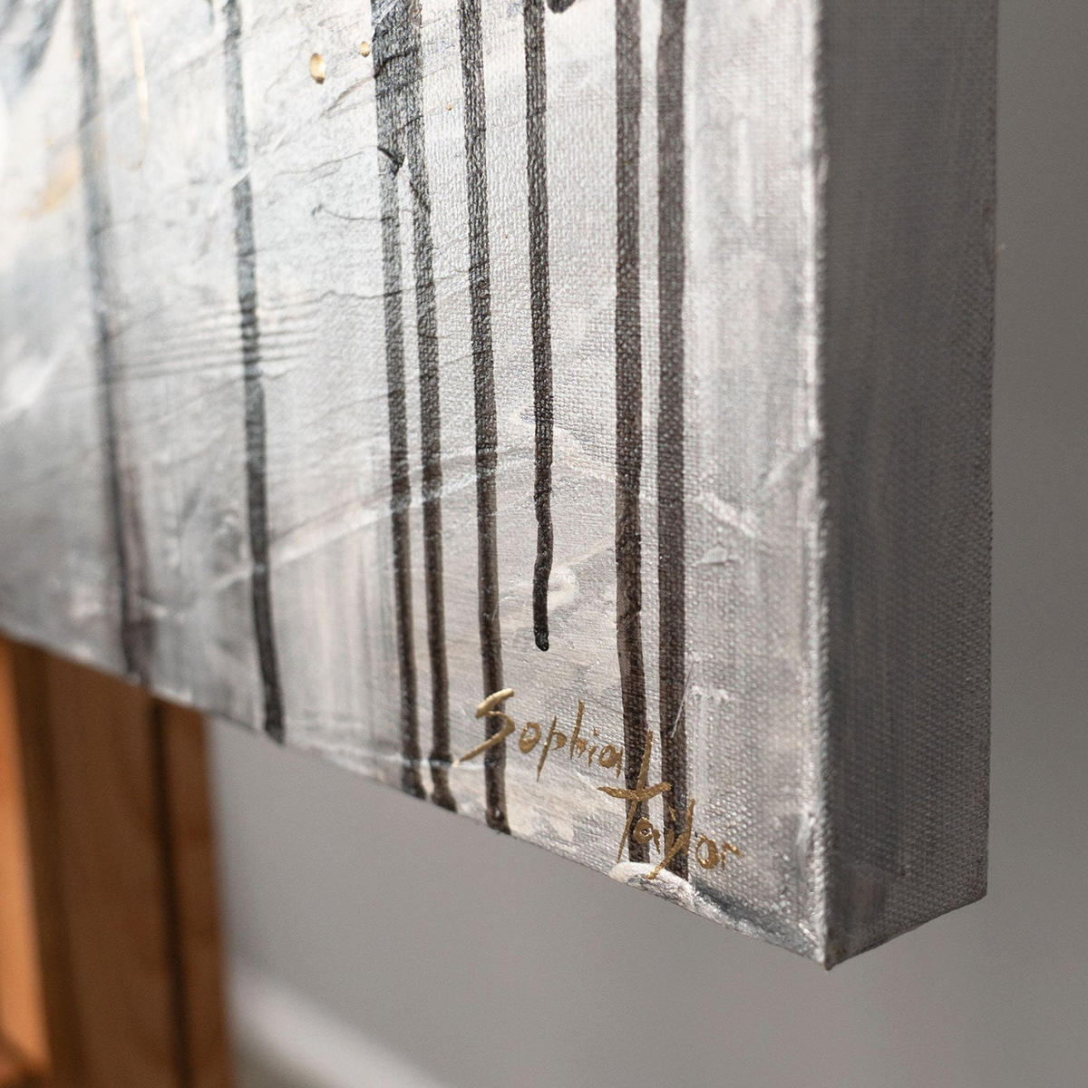 GEMÄLDE Kraft des Geistes auf Keilrahmen 115x50 cm - Multicolor, Holz (115/50cm) - YS-art gallery
