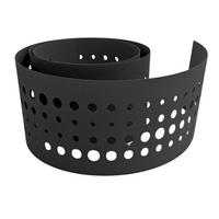 SICHTSCHUTZSTREIFEN zaun|zu PREMIUM dekor Pulse Sichtschutz Anthrazit 2,55m - Anthrazit, Kunststoff (255/19cm) - ZAUN|ZU
