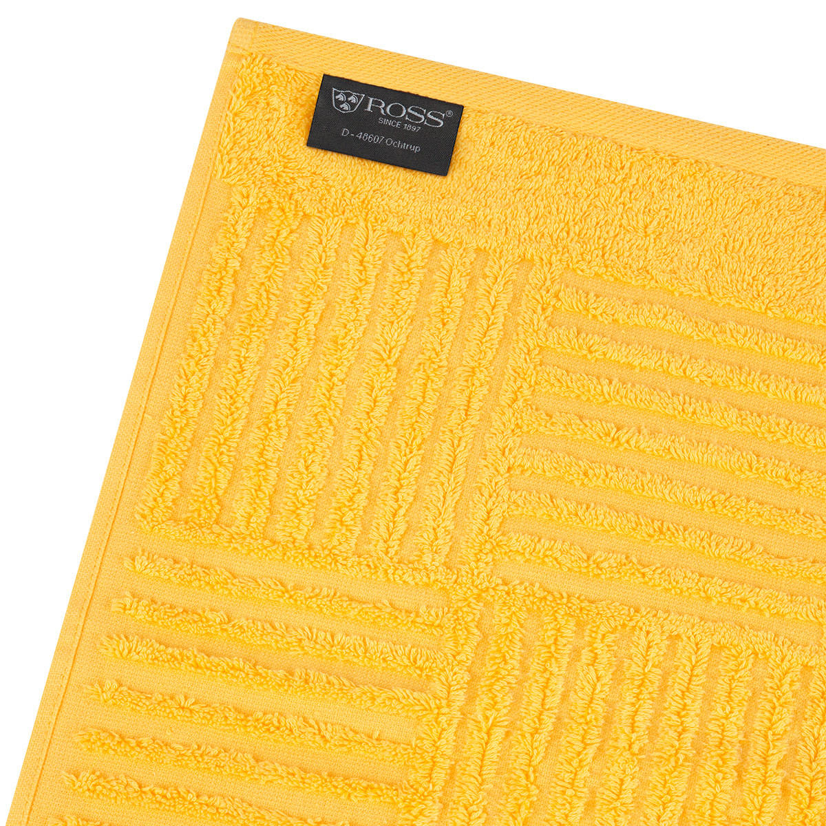 HANDTUCH Carre 4er-Set - Gelb, Textil (50/100cm) - Ross