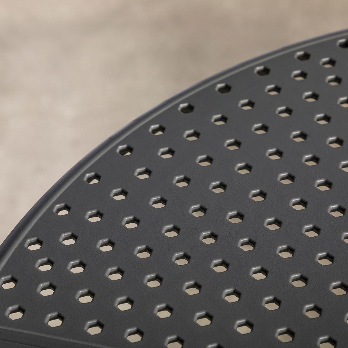 GARTENTISCH LUZ grau - Grau, Kunststoff (60/60/76cm) - IDIMEX