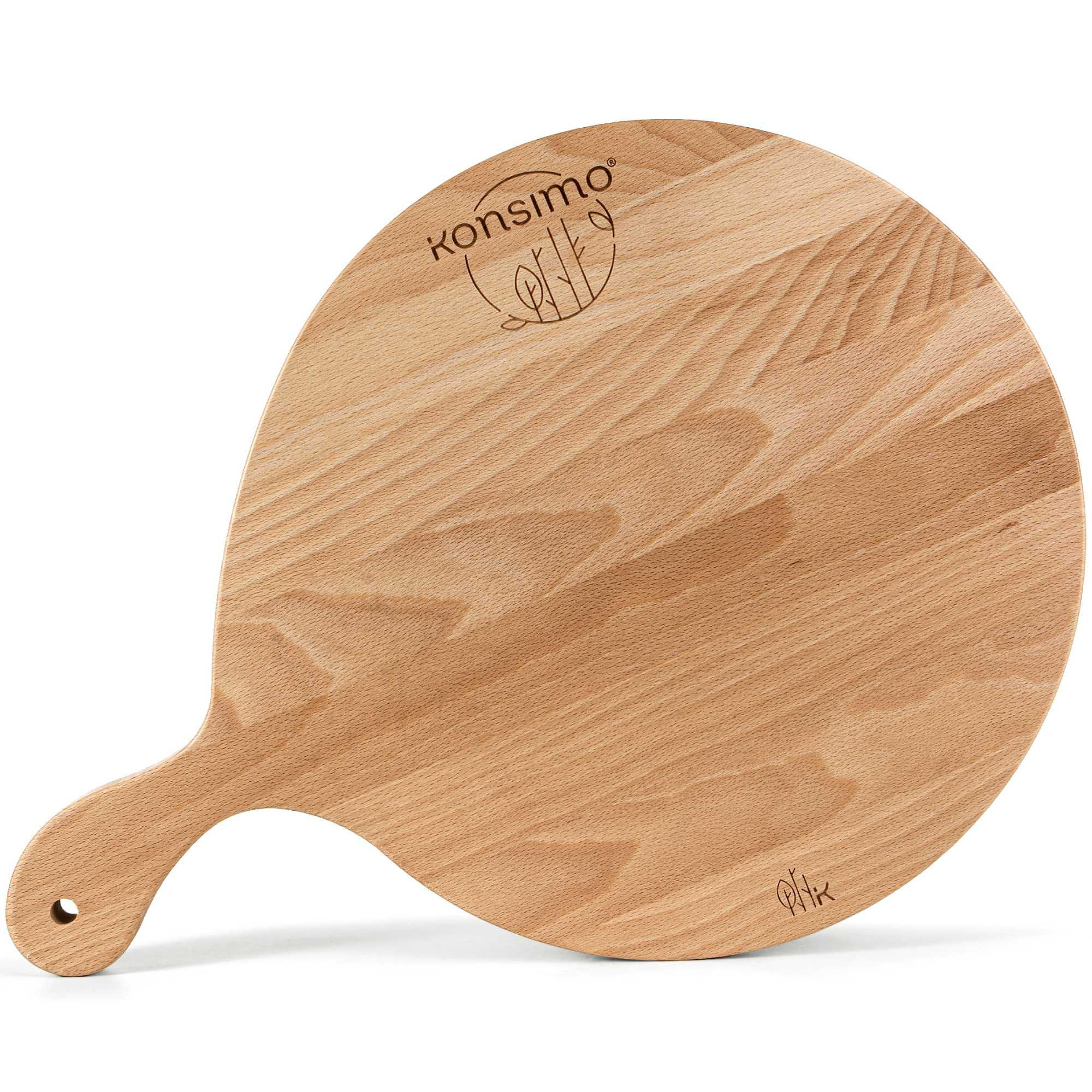 SCHNEIDEBRETT Holz Buche geölt LESTE 2-tlg - Buchefarben, Holz (32/45cm) - KONSIMO®