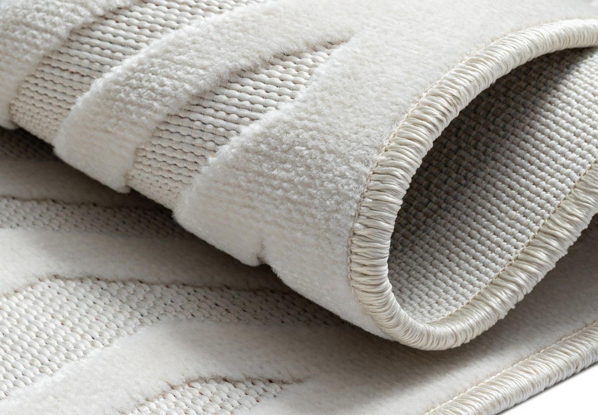 OUTDOORTEPPICH Elaria Creme,Ecru,Weiß 100/160 cm - Creme, Textil (100/160cm) - My-Rug