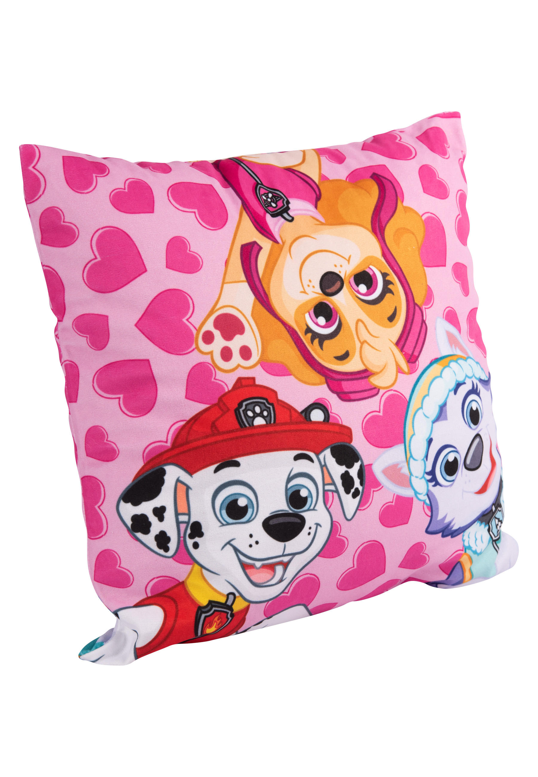 KINDERKISSEN Paw Patrol Girl's Time Rosa 30 x 30 cm - Rosa, Textil (30/30cm) - United Labels