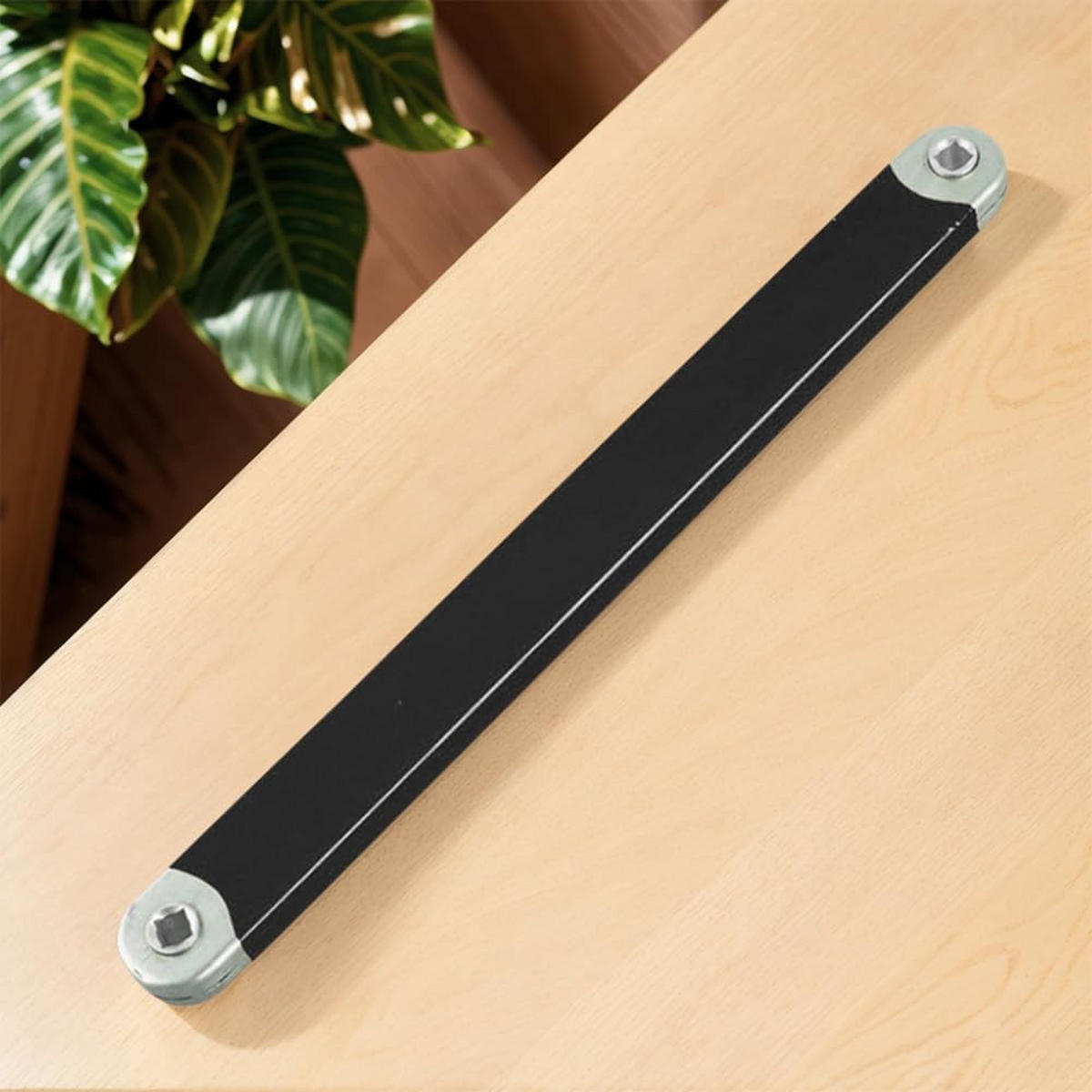 SCHRAUBENSCHLÜSSEL – für beengte Platzverhältnisse und schwer zugängliche Befestigungselemente – Schwarz - Schwarz, Metall (39/4/2cm) - DCA