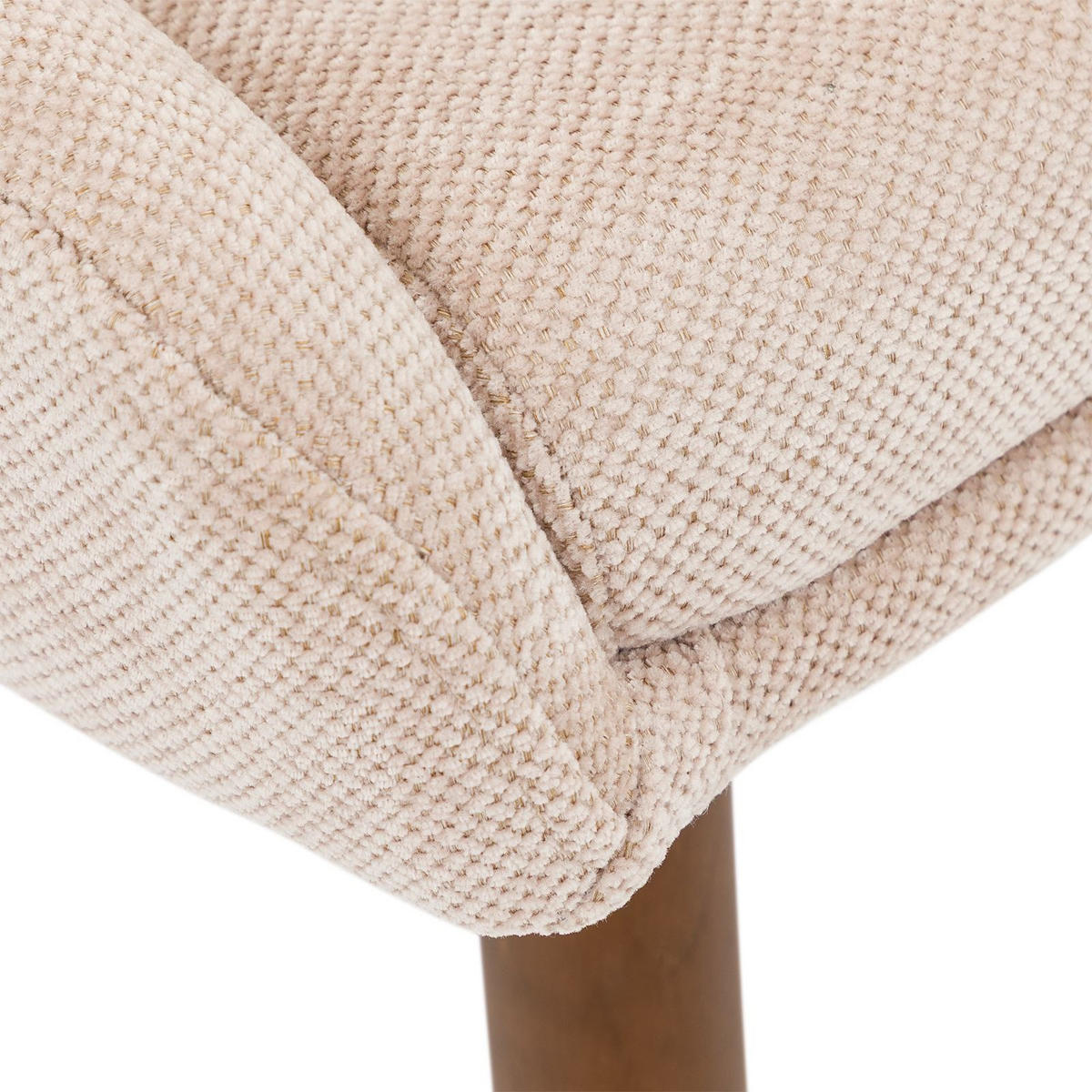 ESSZIMMERSTÜHLE PIPPA 2er-Set beige - Beige, Textil (82/42/58cm) - IDIMEX