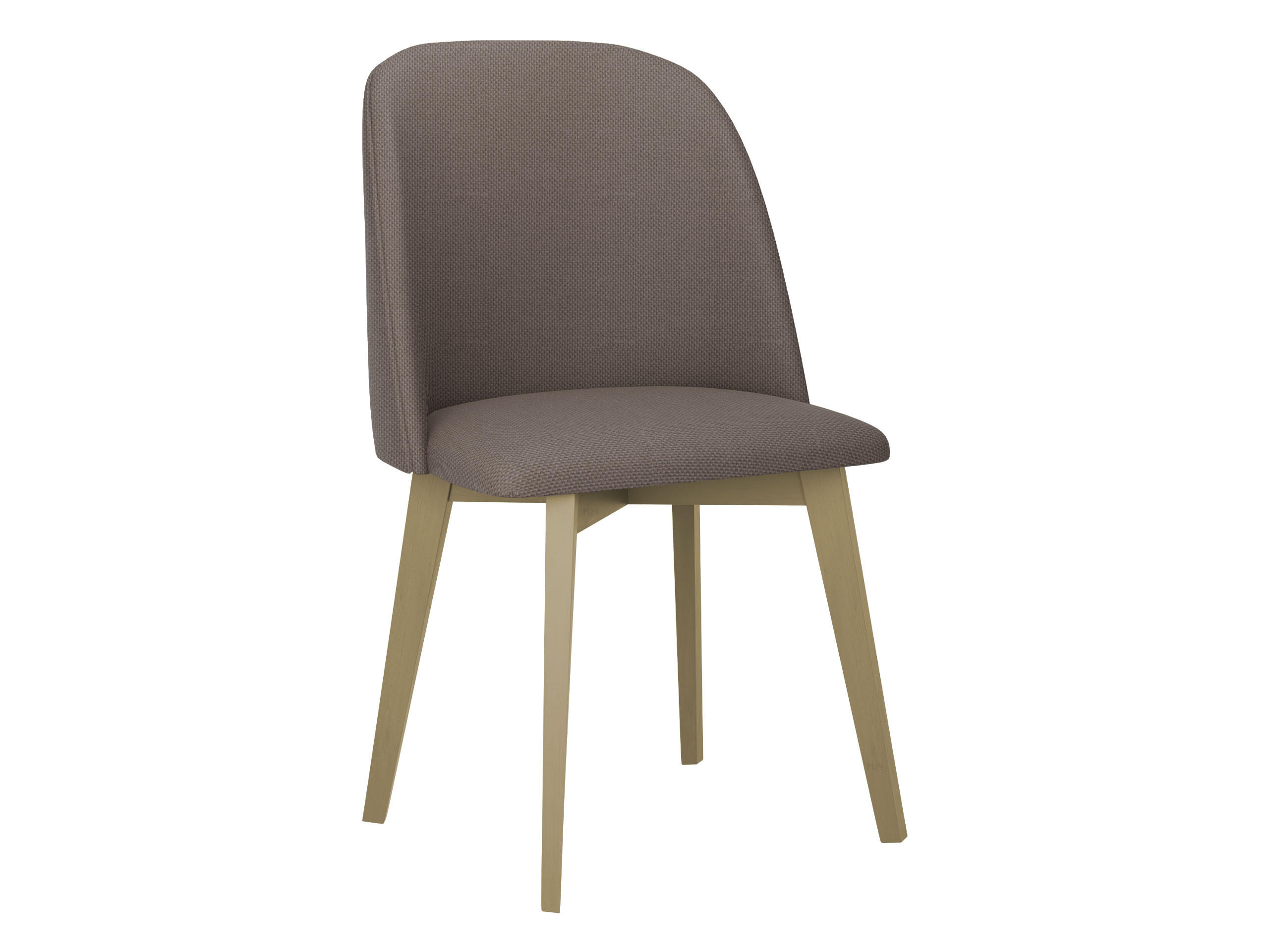 STUHL Monti 3, Holzfarbe: Sonoma - Eichefarben/Bronzefarben, Holz (48/83/55cm) - MIRJAN24