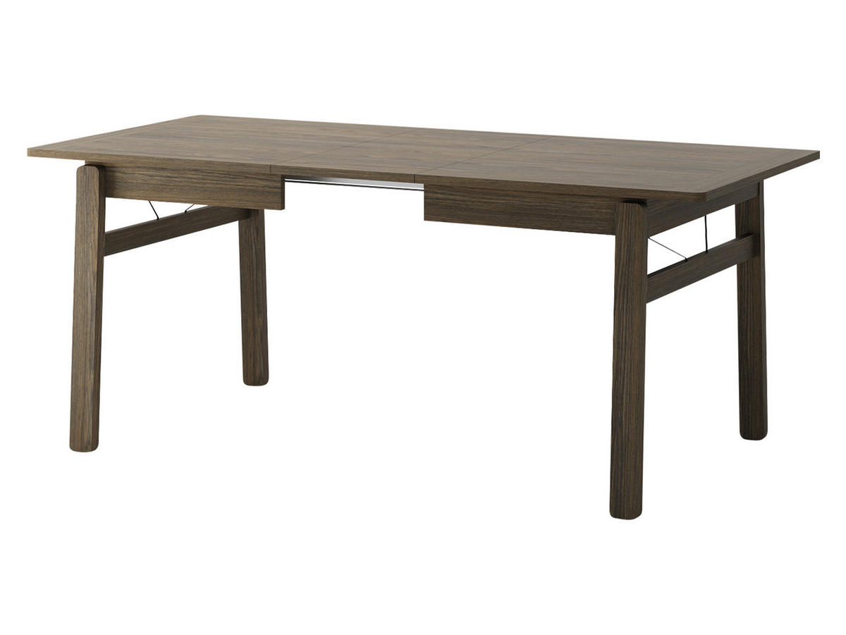 ESSTISCH ausziehbar Plot PT01 - Dunkelbraun, Holz/Holzwerkstoff (85/149/77cm) - MIRJAN24