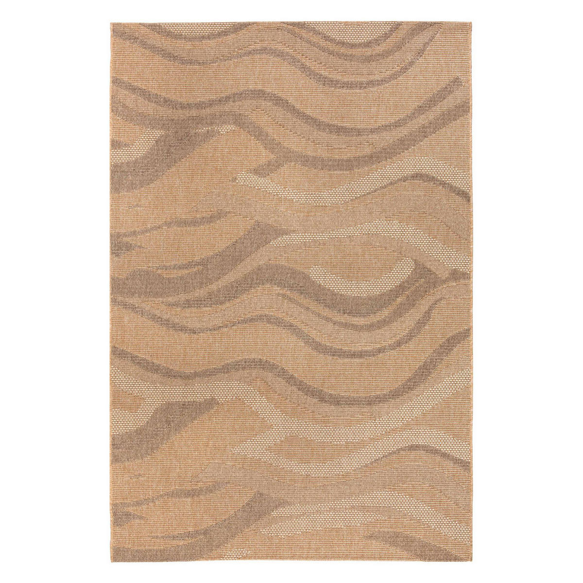 OUTDOOR-TEPPICH Clem natur 160 x 230 x 1 cm - Naturfarben, Textil (160/230cm) - Vivaraise
