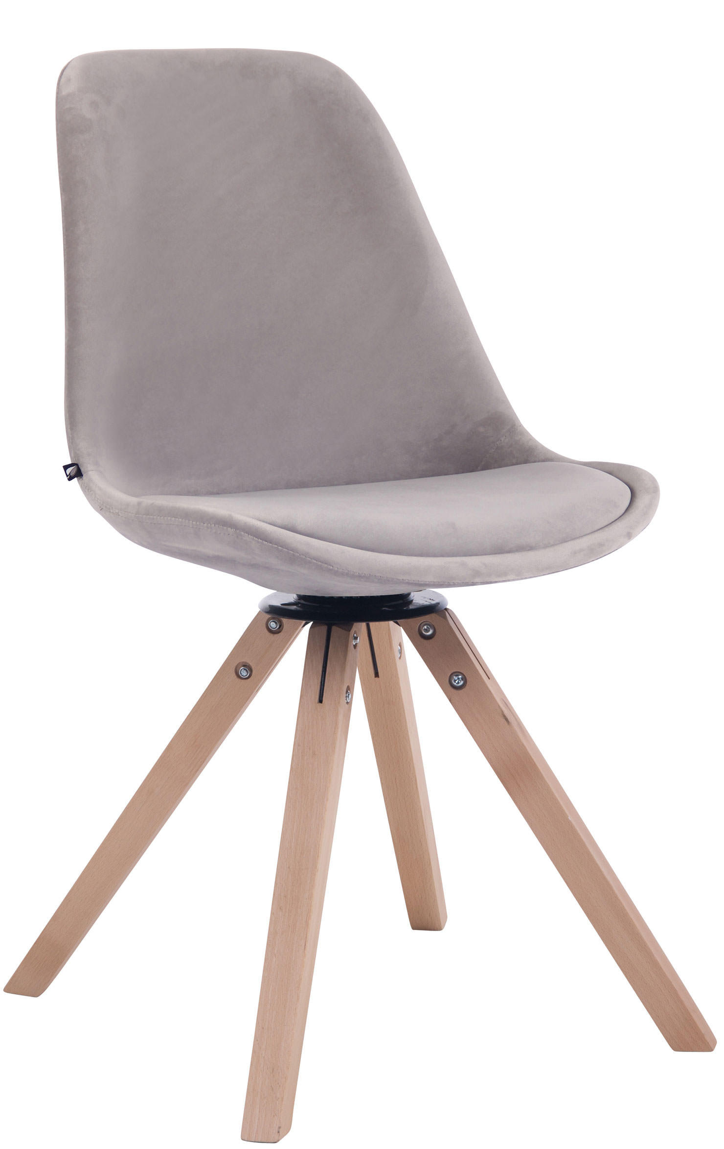 Deluke Esszimmerstuhl Grau 48x84x56 cm