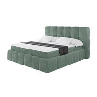 BOXBETT - AURI-H3 - 200x200 Salbeigrün Lapitt - Salbeigrün, Holzwerkstoff (200/200cm) - ALTDECOR