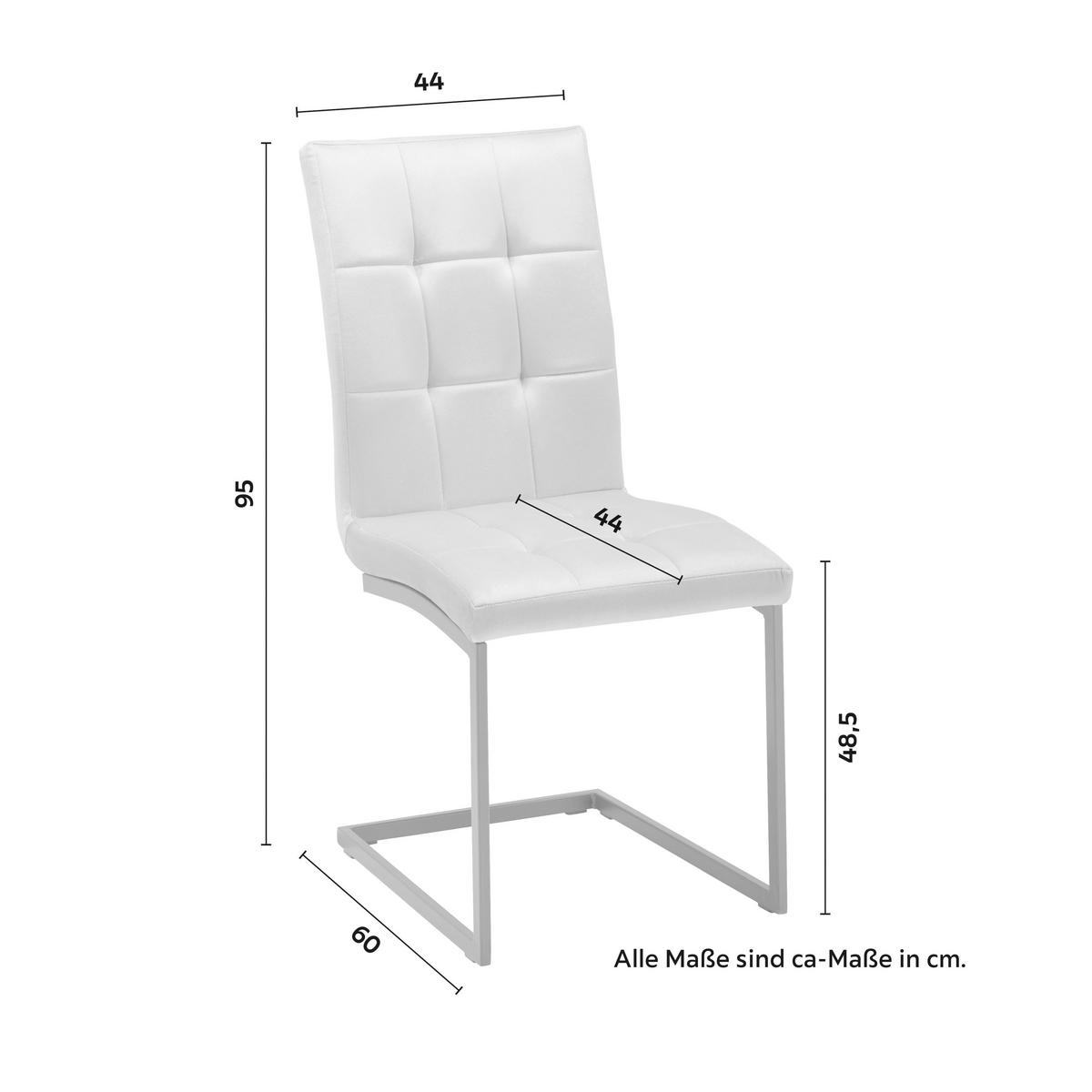 SCHWINGSTUHL-SET Mela Taupe Samtbezug - Taupe, Metall (44/95/60cm) - Bessagi Home