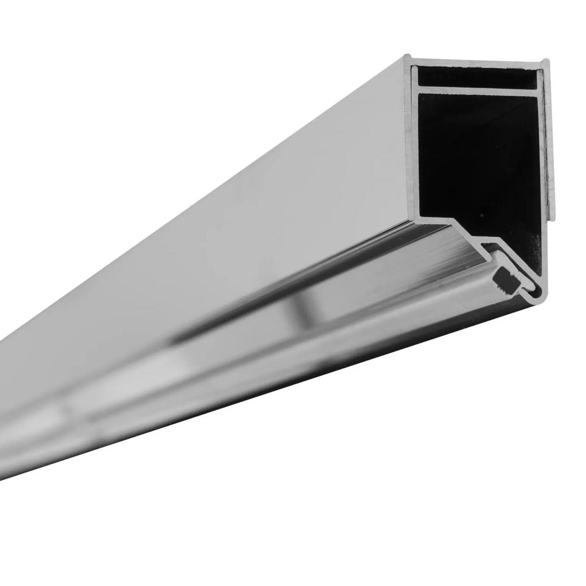 DUSCHTÜR Rea Molier Chrom+ Profil 90 - Chromfarben, Glas (90/190cm) - REA