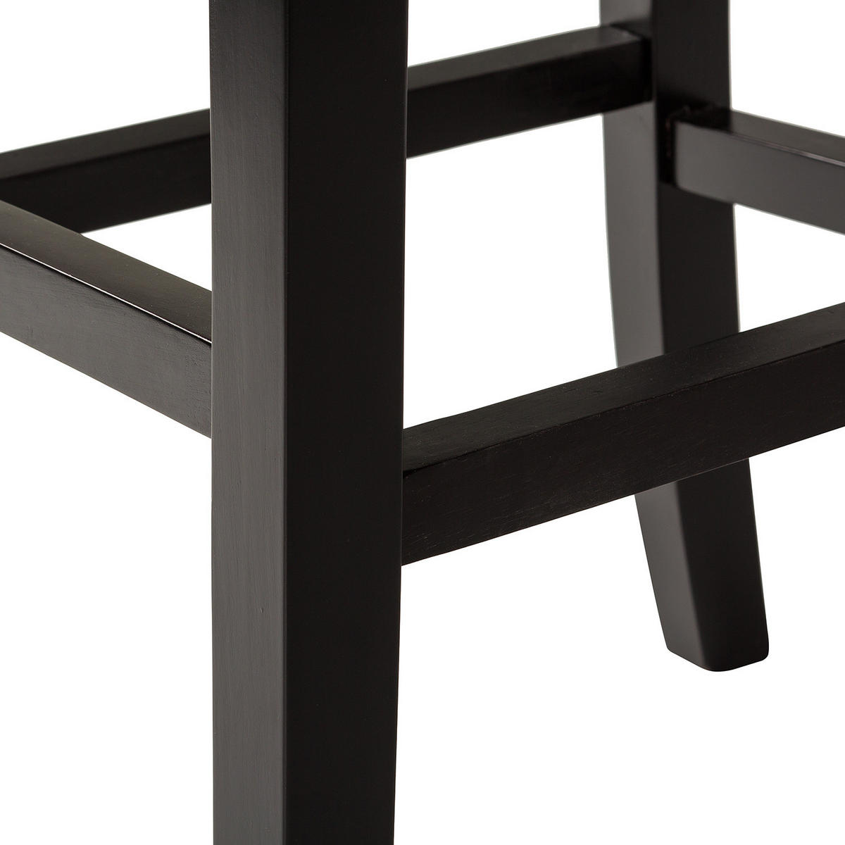 BARSTUHL (2er-Set) - Braun - Microfaser - Gummibaum - 43 x 109 x 53 cm - Braun, Holz/Textil (43/109/53cm) - home24