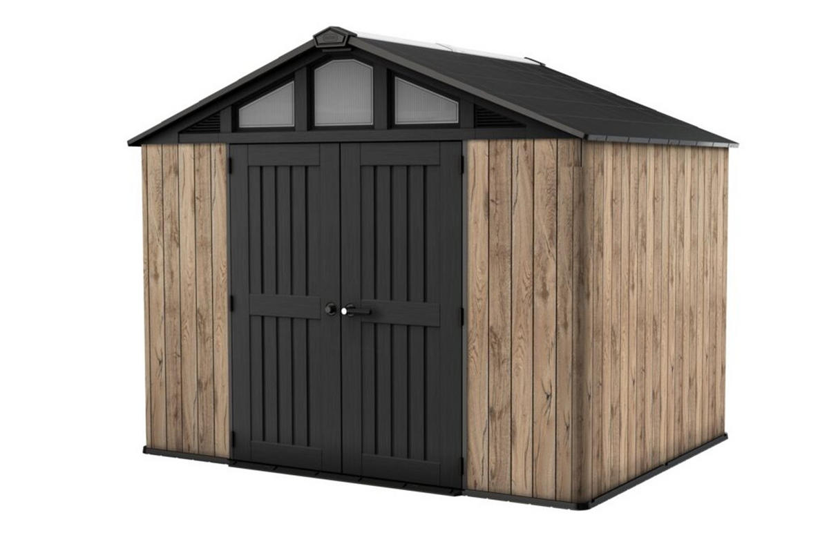 GARTENHAUS Summit - Kieferfarben, Kunststoff (243/251/305cm) - Keter