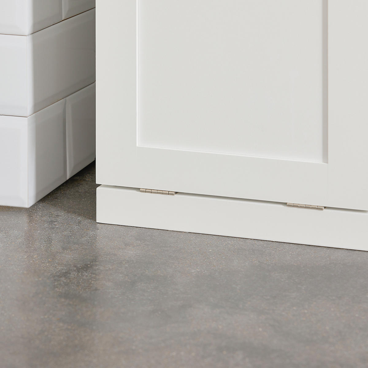WÄSCHESCHRANK Weiß - Weiß, Holzwerkstoff (66/95/37cm) - SoBuy