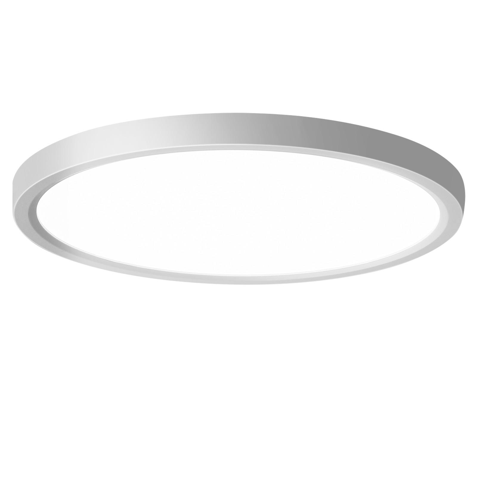 DECKENLEUCHTE LED CE1011FY - Weiß, Kunststoff (23/23/2.4cm) - LOVHAUS