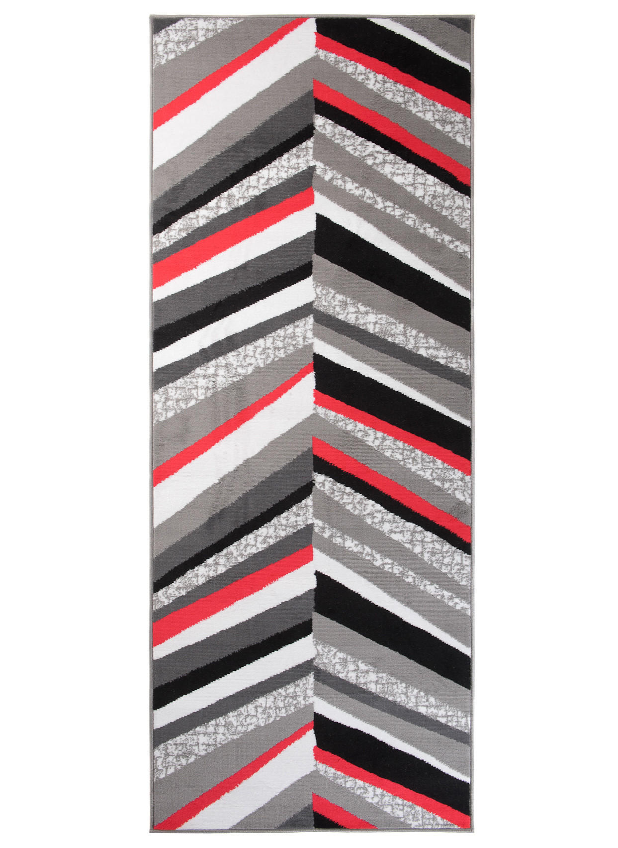 LÄUFER MAYA Rot 100/200 cm - Rot, Textil (100/200cm) - Tapiso
