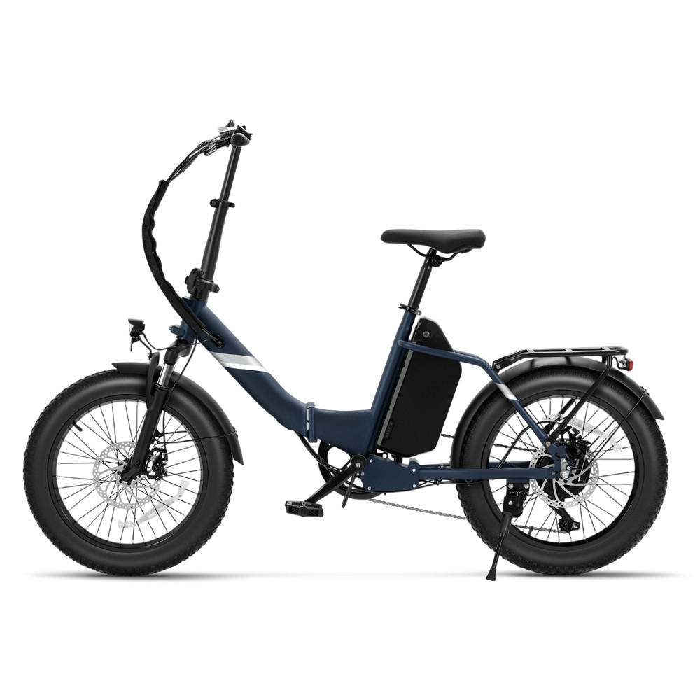 E-BIKE Touroll S3 Pro – Ultralange Reichweite mit herausnehmbarem Akku - Blau, Metall (65cm) - Touroll