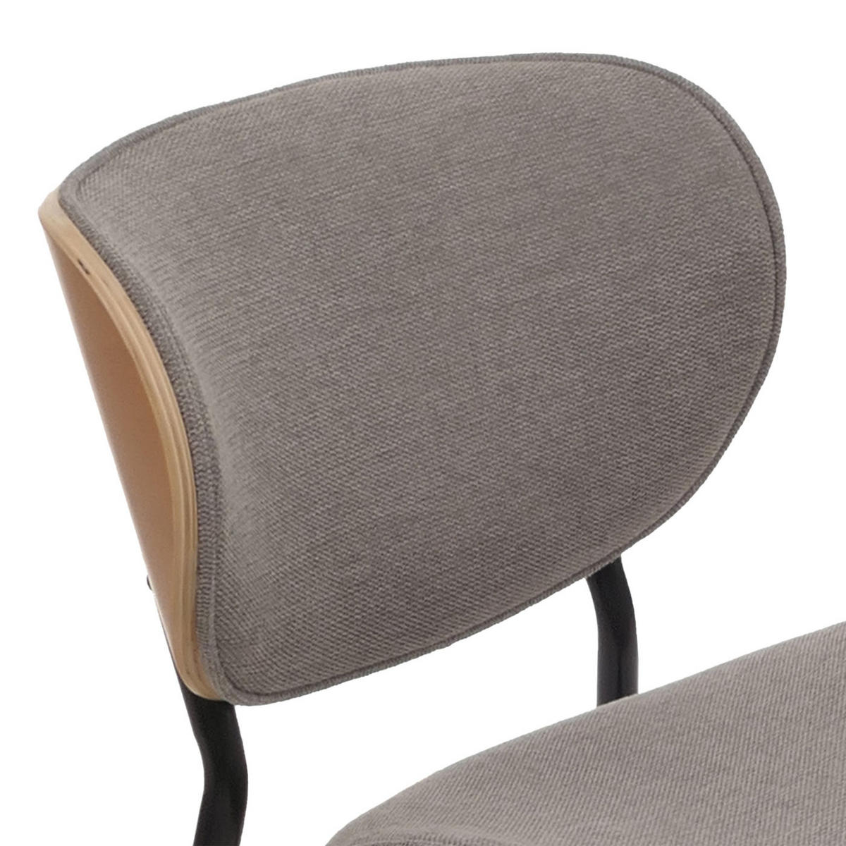 ESSZIMMERSTUHL Beige, Hellgrau - Beige/Hellgrau, Textil (51/80/55cm) - MCW