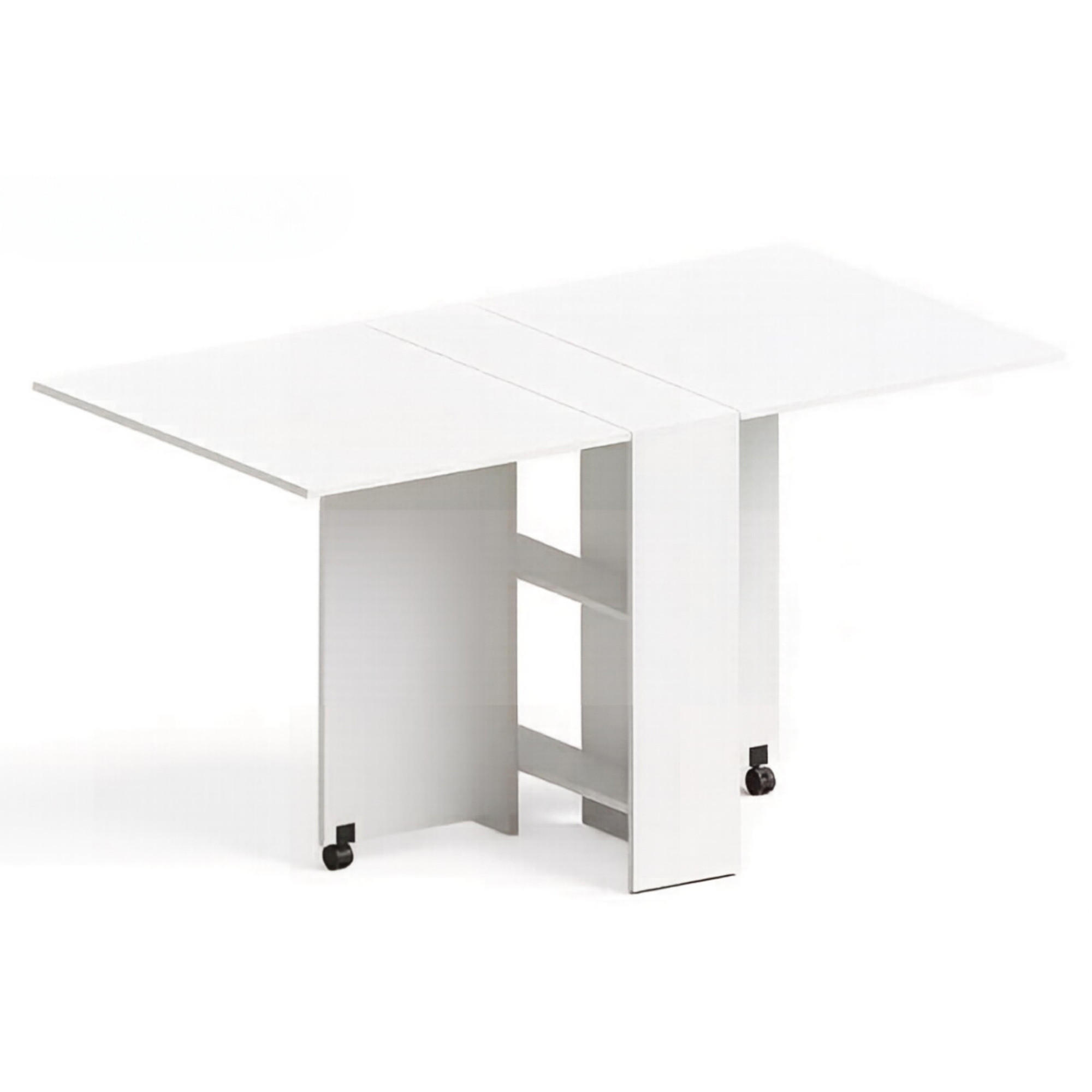 ComfortXL Klapptisch Weiß 140x74x75 cm