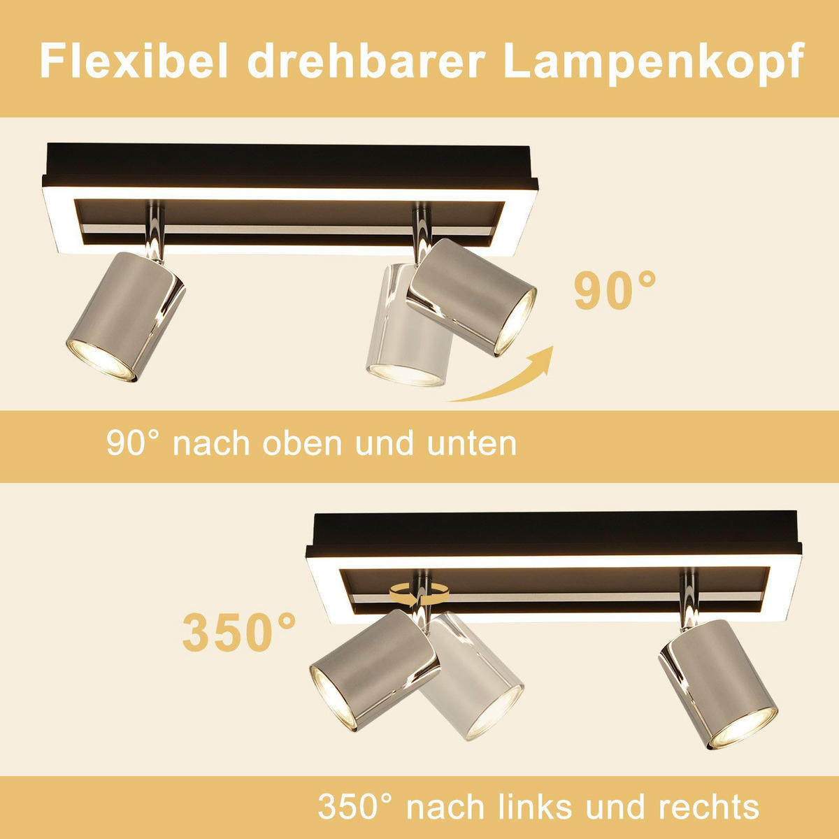 DECKENLEUCHTE Dunn 32/13/15.5cm - Schwarz, Metall (32/13/15.5cm) - Nettlife