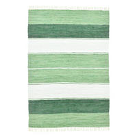 FLECKERLTEPPICH Happy Design 90x160 cm - Olivgrün, Textil (90/160cm) - THEKO