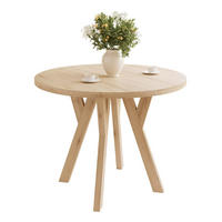 ESSTISCH YARA 100/76,5 cm Scandic-Buche - Buchefarben, Holzwerkstoff (100/100/76.5cm) - Idohome
