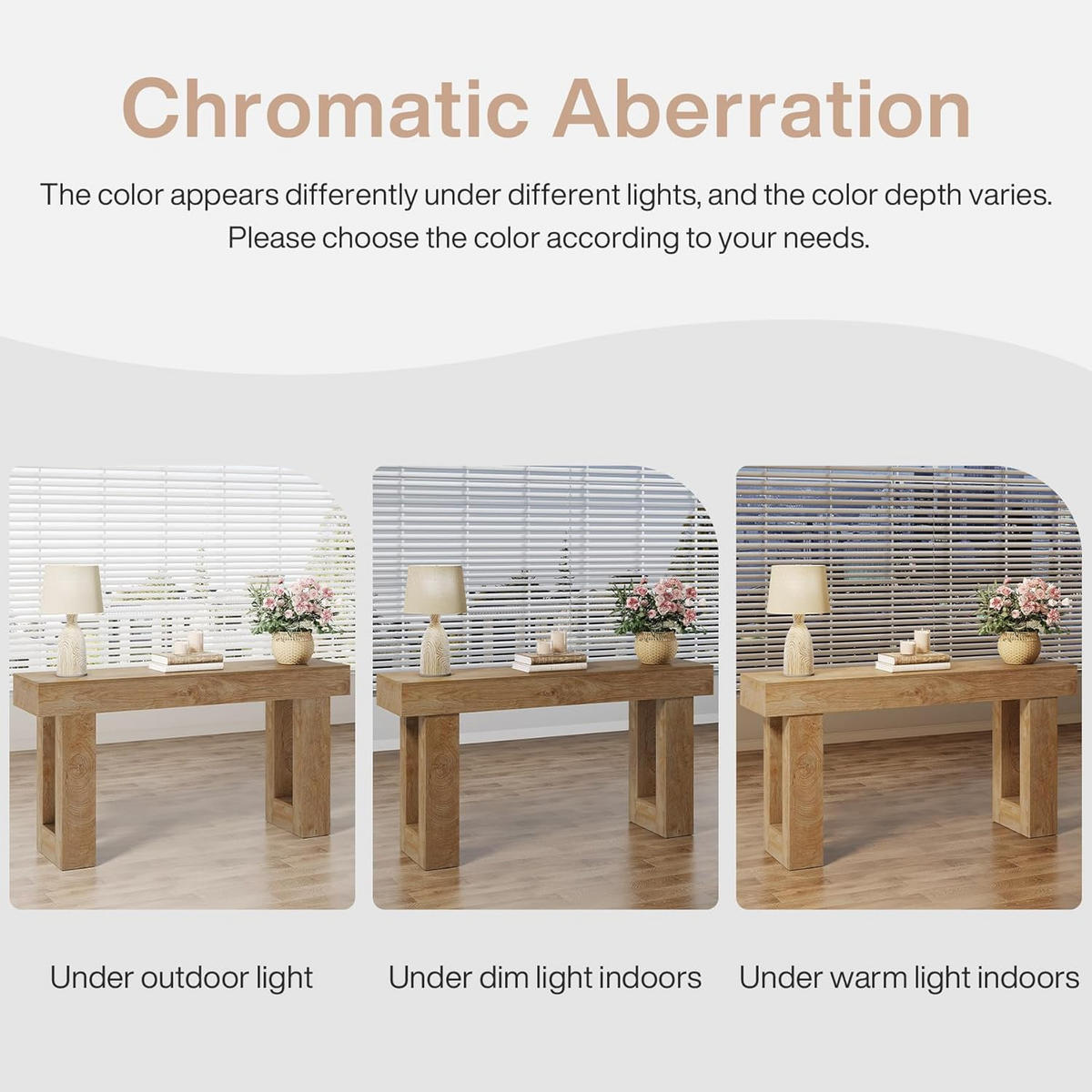 KONSOLENTISCH Holzoptik Natur 160×35 cm - Ahornfarben, Holzwerkstoff (35/160/76cm) - Quality Elegance