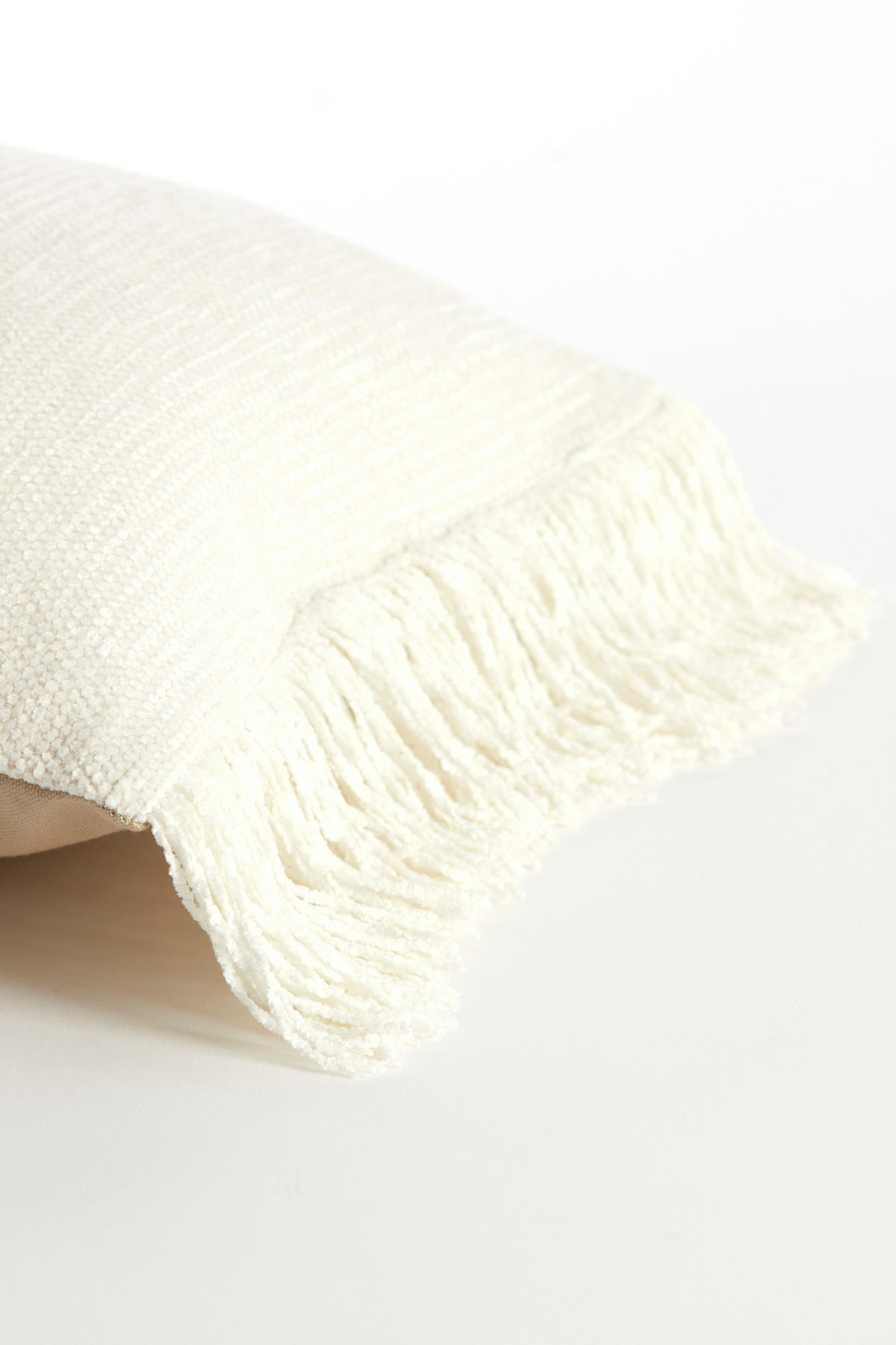 DEKOKISSEN Luani Weiß 60/30/10 cm - Weiß, Textil (30/60cm) - Light & Living