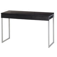 SCHREIBTISCH Fula Schwarz 126/52/76 cm - Schwarz, Holzwerkstoff (52/126/76cm) - ebuy24